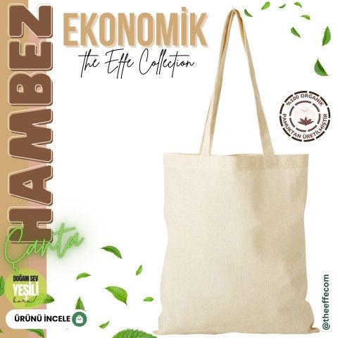 Hambez Çanta  Ekonomik 35x40 Cm ( 50 Adet)