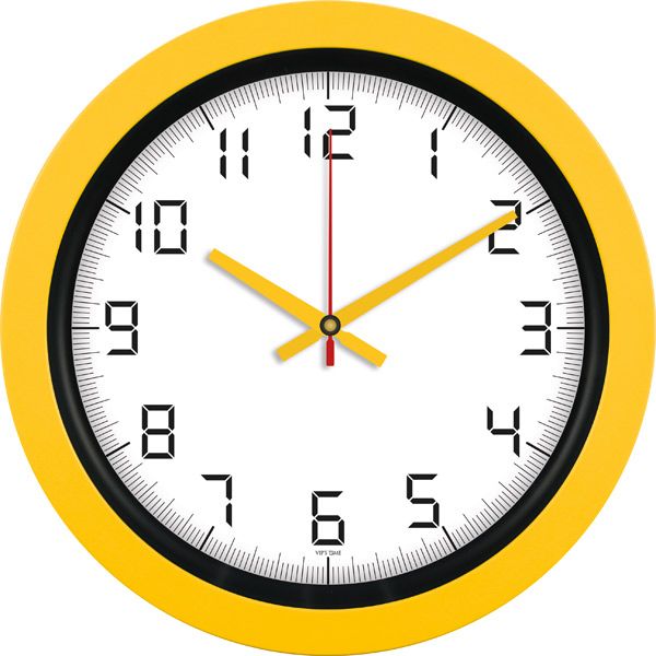 V30-346-SR Plastik Duvar Saati